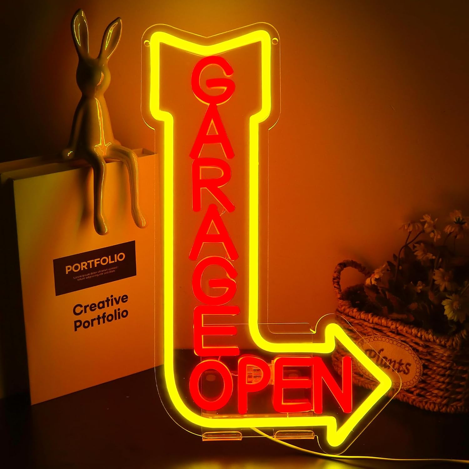 Auto Repair Shop Open Today - ﻿ Garaj Açık Neon Tabela USB