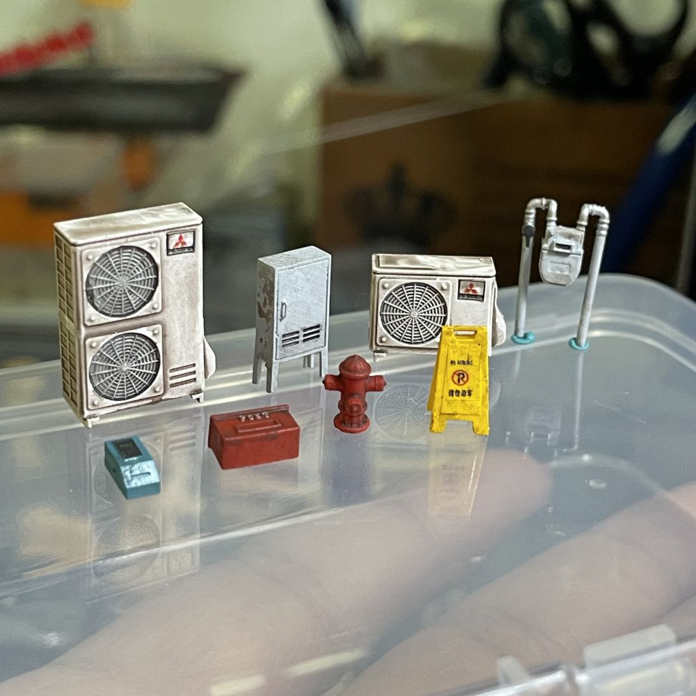 Diorama 1:64 Klima Modeli Modi - Auto Repair Shop Japan incelemesi ve fiyatı