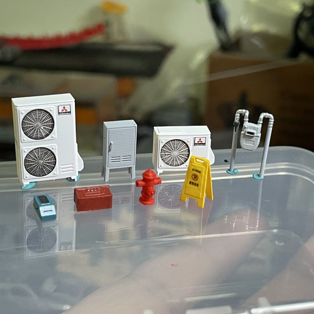 Diorama 1:64 Klima Modeli Modi - Auto Repair Shop Japan incelemesi ve fiyatı