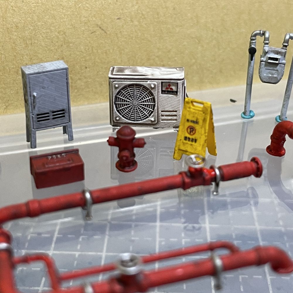 Diorama 1:64 Klima Modeli Modi - Auto Repair Shop Japan incelemesi ve fiyatı